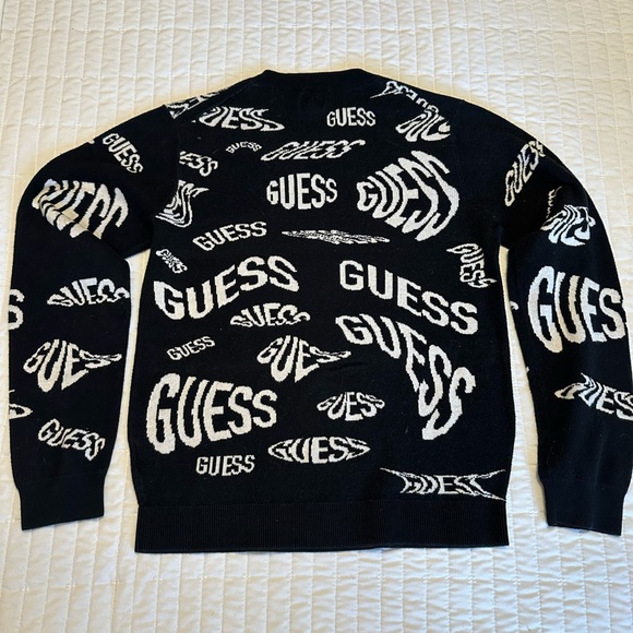Guess Monogram Sweater - Black - Picture 3 of 3